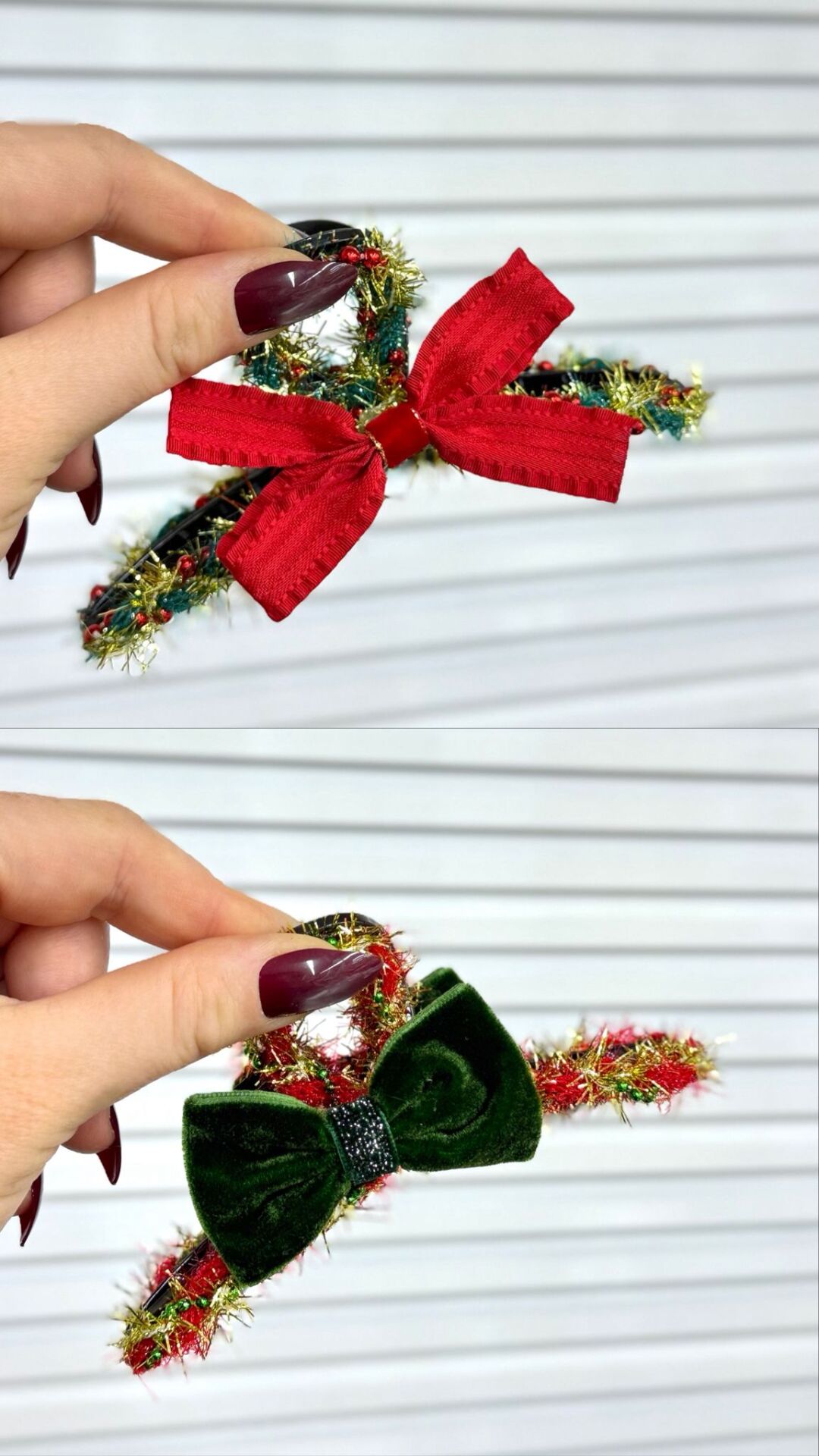 Yeni Yıl  Pelüş Mandal Toka 12 Adet