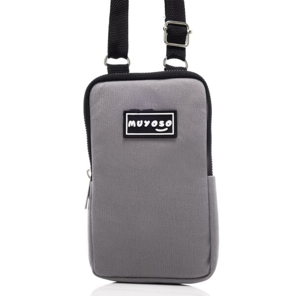 Gri Telefon Çantası