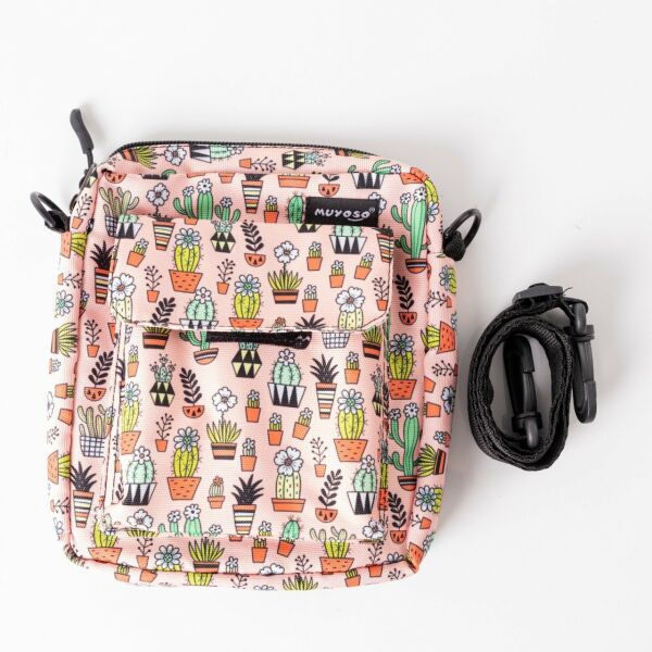 Kaktüs Tasarımlı Muyoso Bag Cırtlı Dik