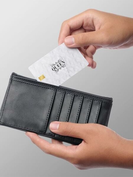 Quenn Kredi Kartı Kaplama Stickeri Papara, Tosla, Kredi Kartı Için Uyumlu