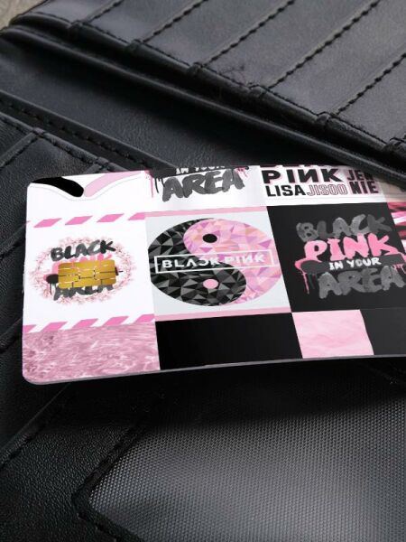 Black Pink 2 Kredi Kartı Kaplama Stickeri Papara, Tosla, Kredi Kartı Için Uyumlu