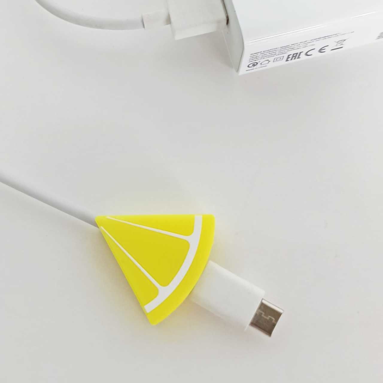 Limon Kablo Koruyucu Telefon Aksesuarı