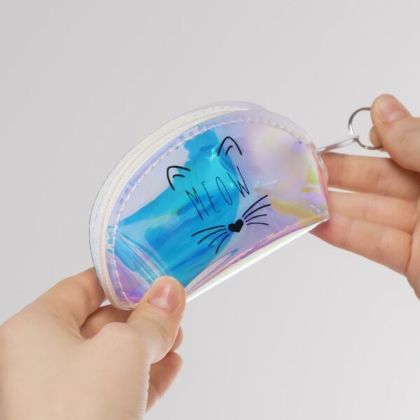 Meow Şeffaf Hologram Bozuk Paralık