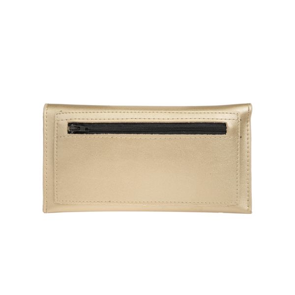 Bej Kapaklı Lüx İnce Cüzdan