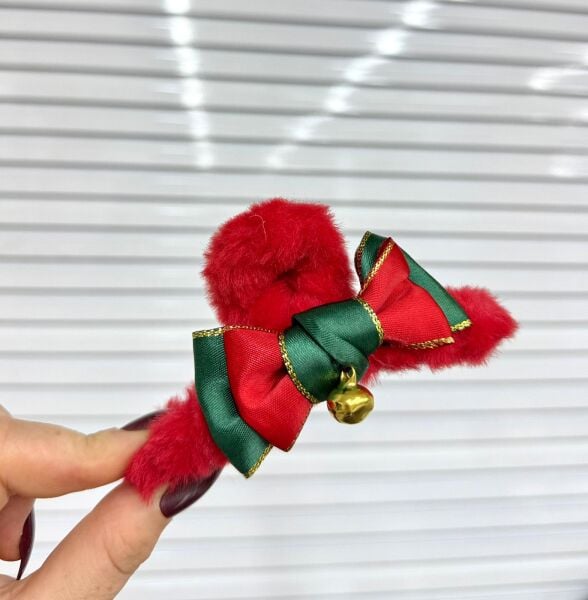 Yeni Yıl  Pelüş Mandal Toka 12 Adet