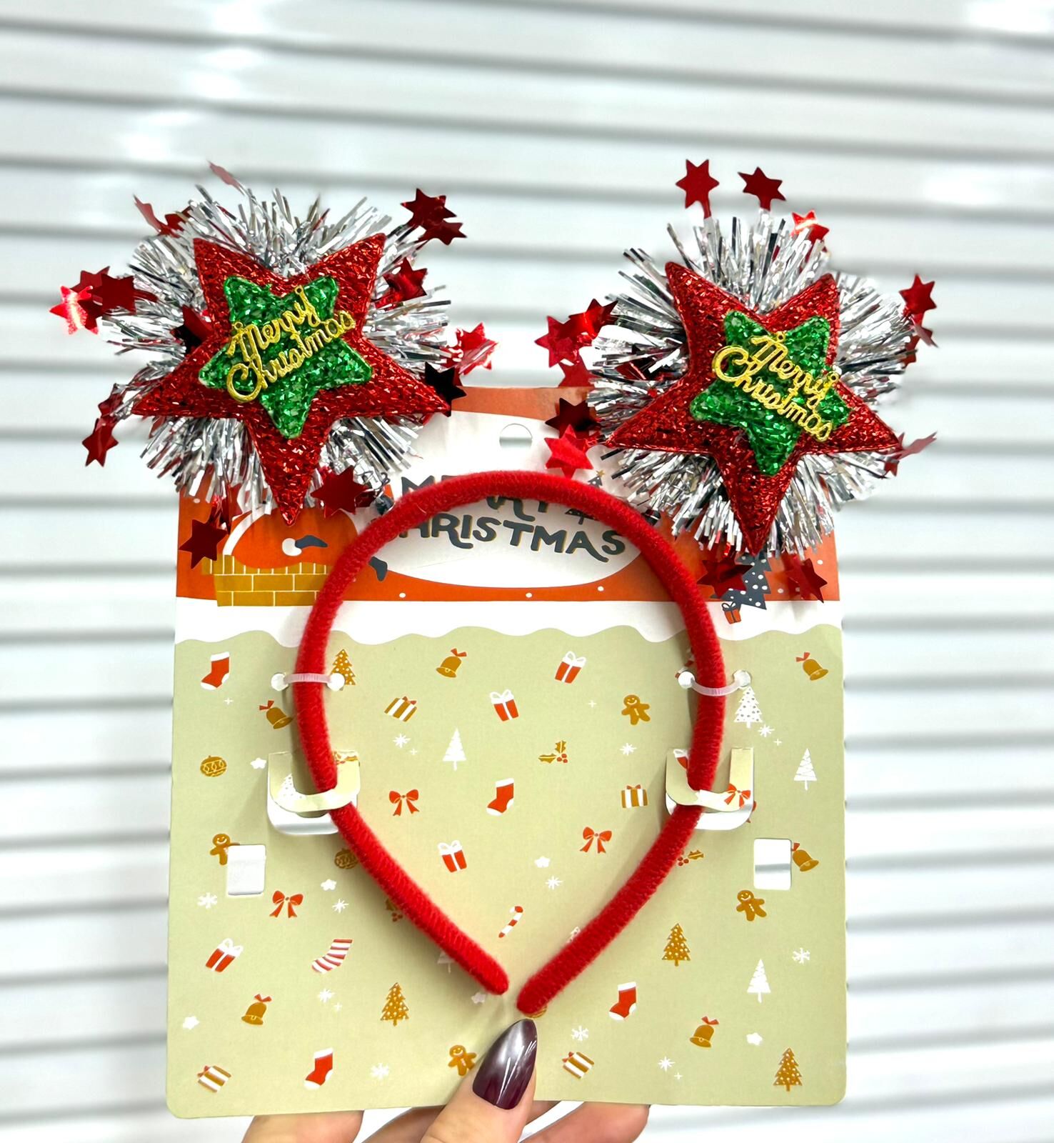 Yılbaşı Parti Tacı | Merry Christmas 12 Adet