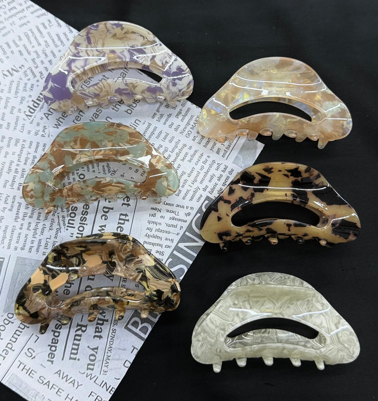 Sedef Model  Kemik Mandal Toka 12 Adet