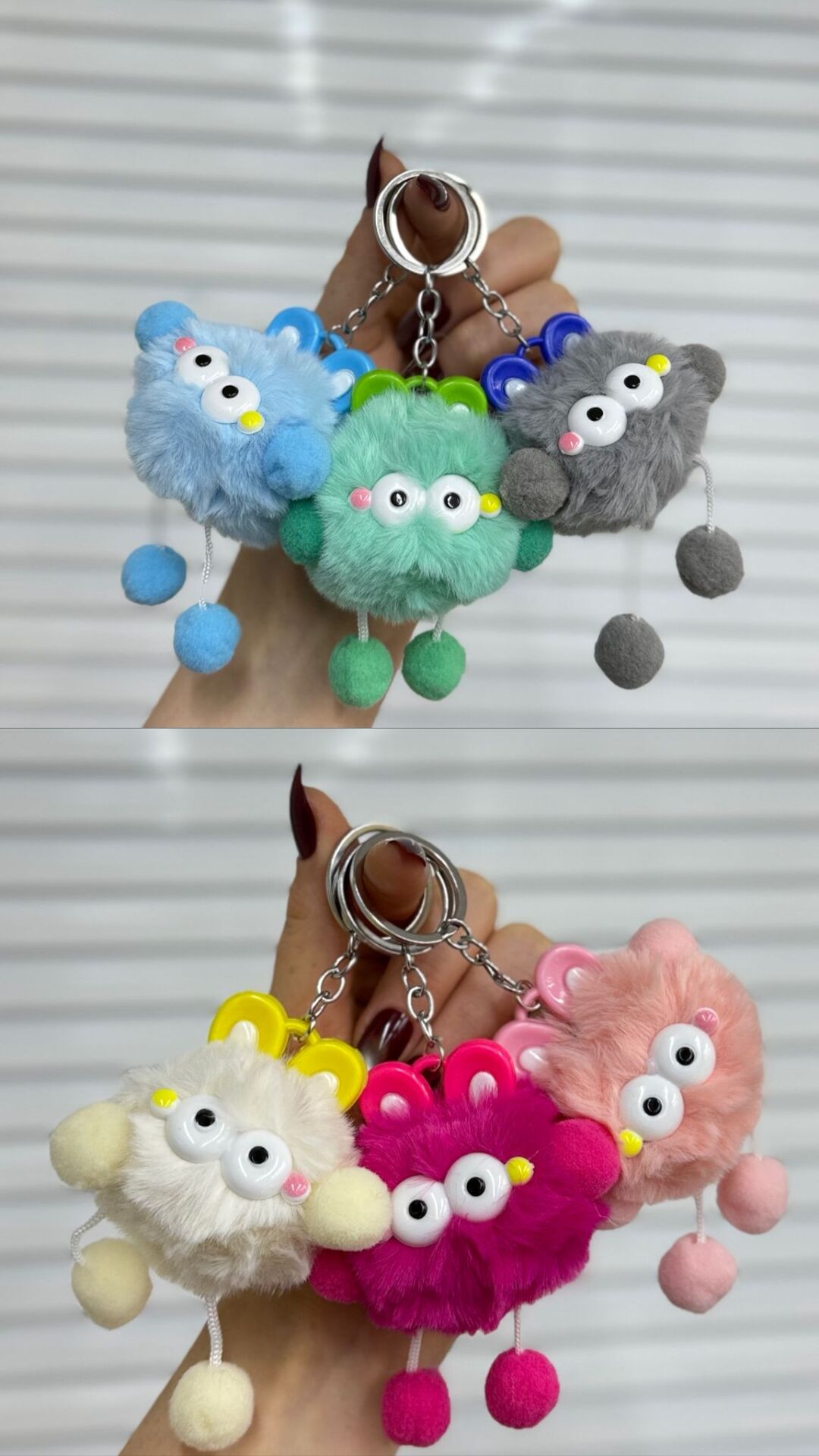 Peluş Anahtarlık 12 Adet