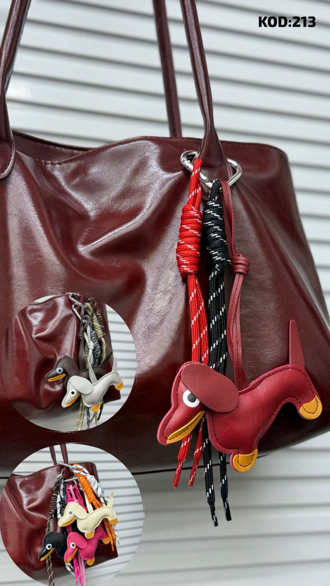 Sevimli Köpek Çanta Charmı 12 Adet