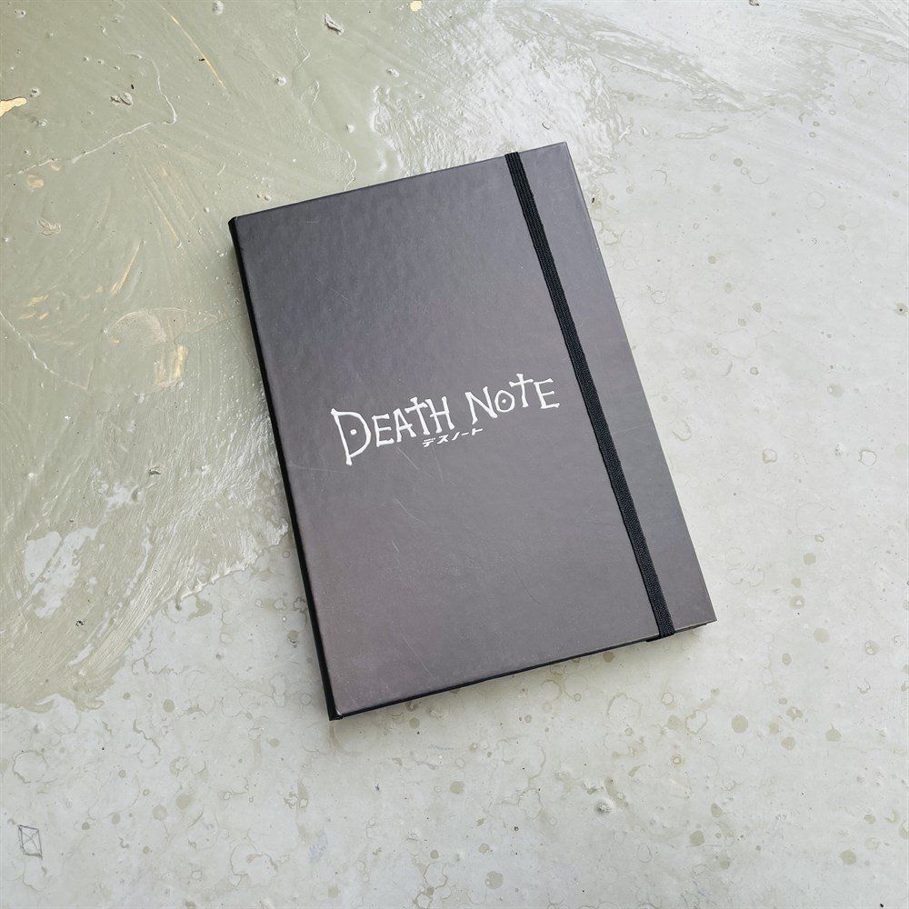 Death Note Tasarımlı Lastikli Defter
