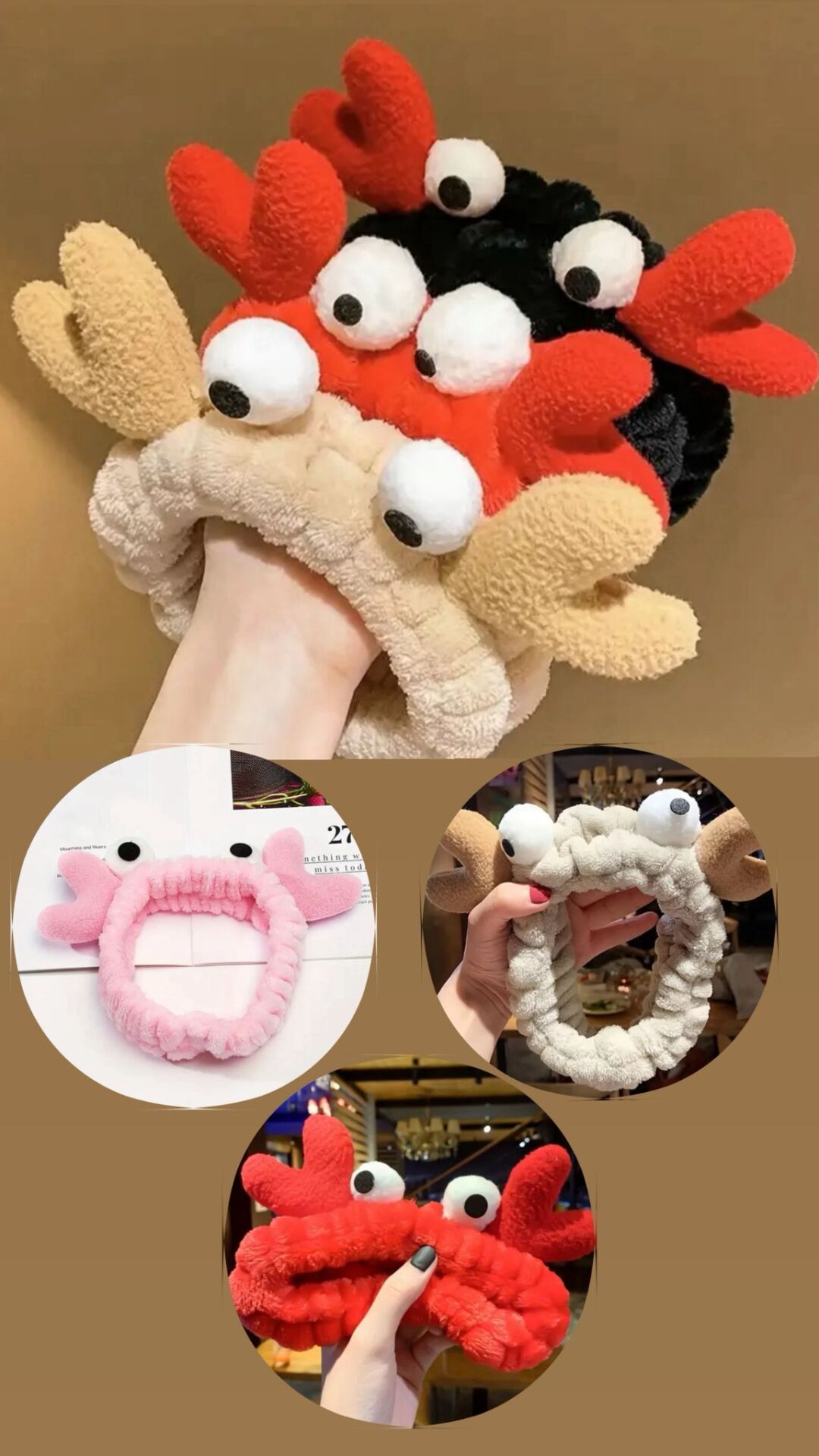 Leopar Desen  Pelüş Saç Bandı 12 Adet