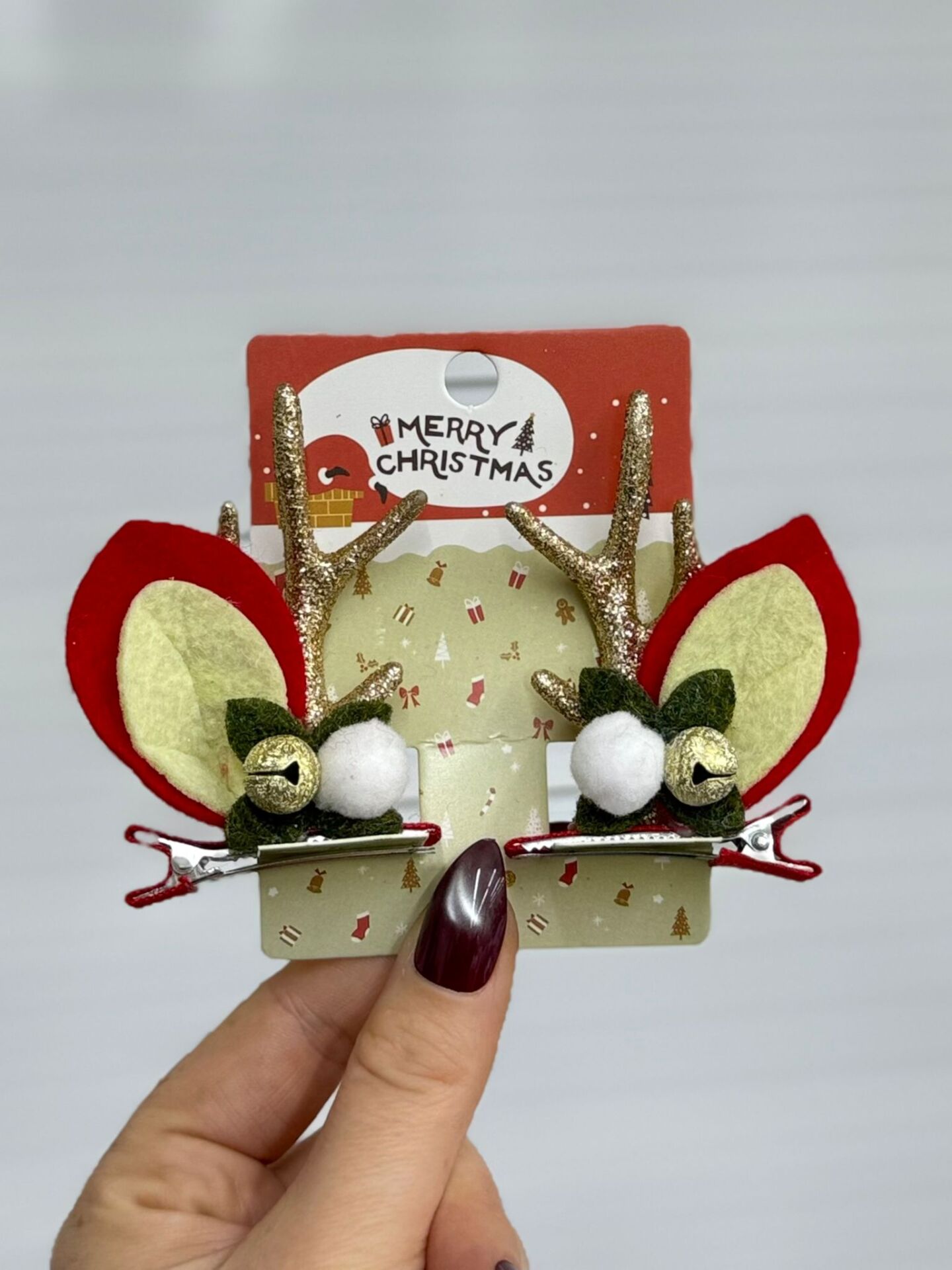 Yılbaşı Temalı Yan Toka 12 Adet