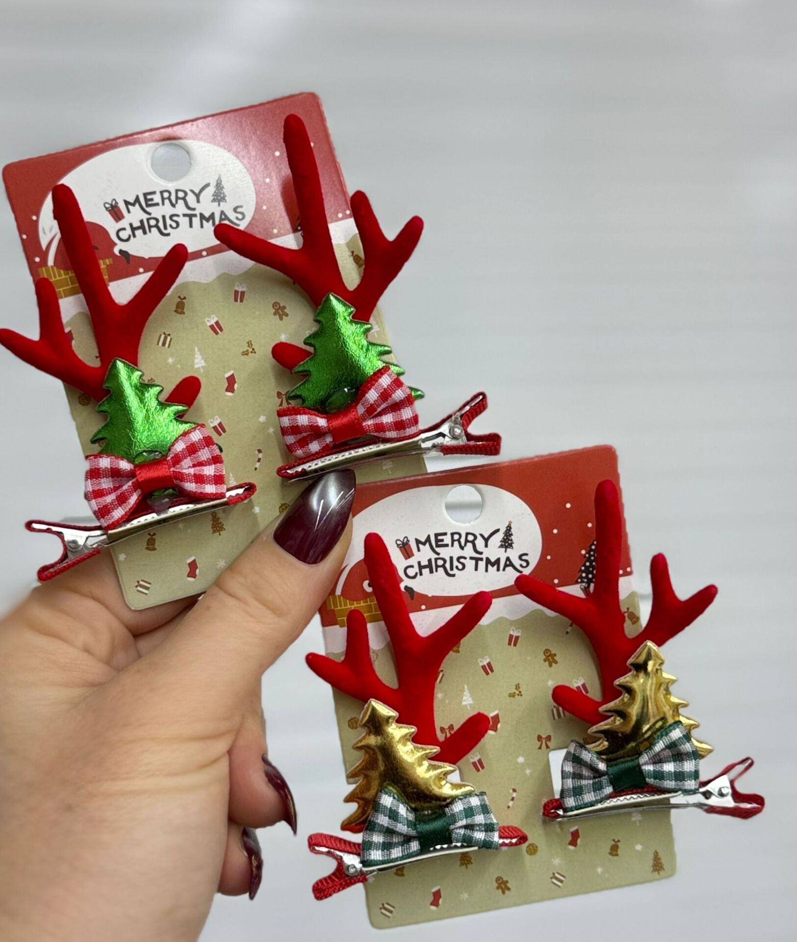 Yılbaşı Temalı Yan Toka 12 Adet