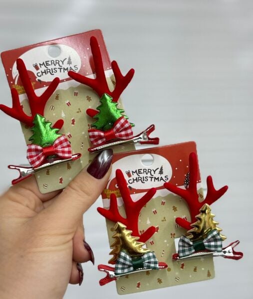 Yılbaşı Temalı Yan Toka 12 Adet