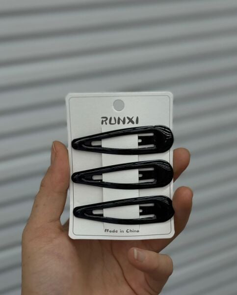 3'lü Metal Çıt Çıtlı Yan toka