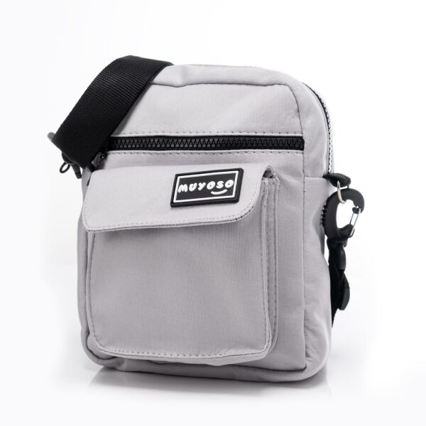 Gri Renk Muyoso Bag Fermuarli Cepli