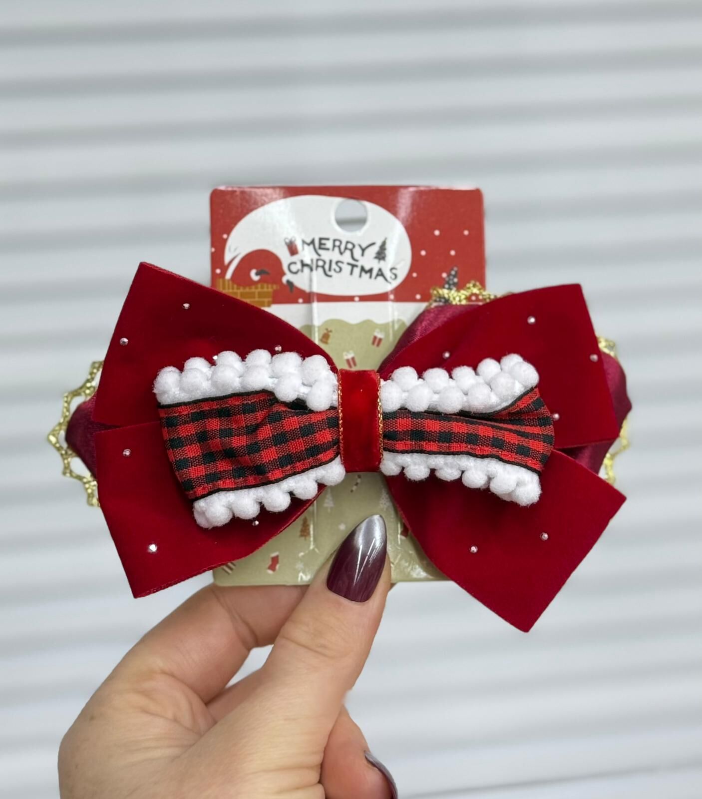 Yılbaşı Temalı Fiyonklu  Toka 12 Adet