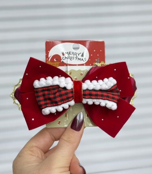 Yılbaşı Temalı Fiyonklu  Toka 12 Adet