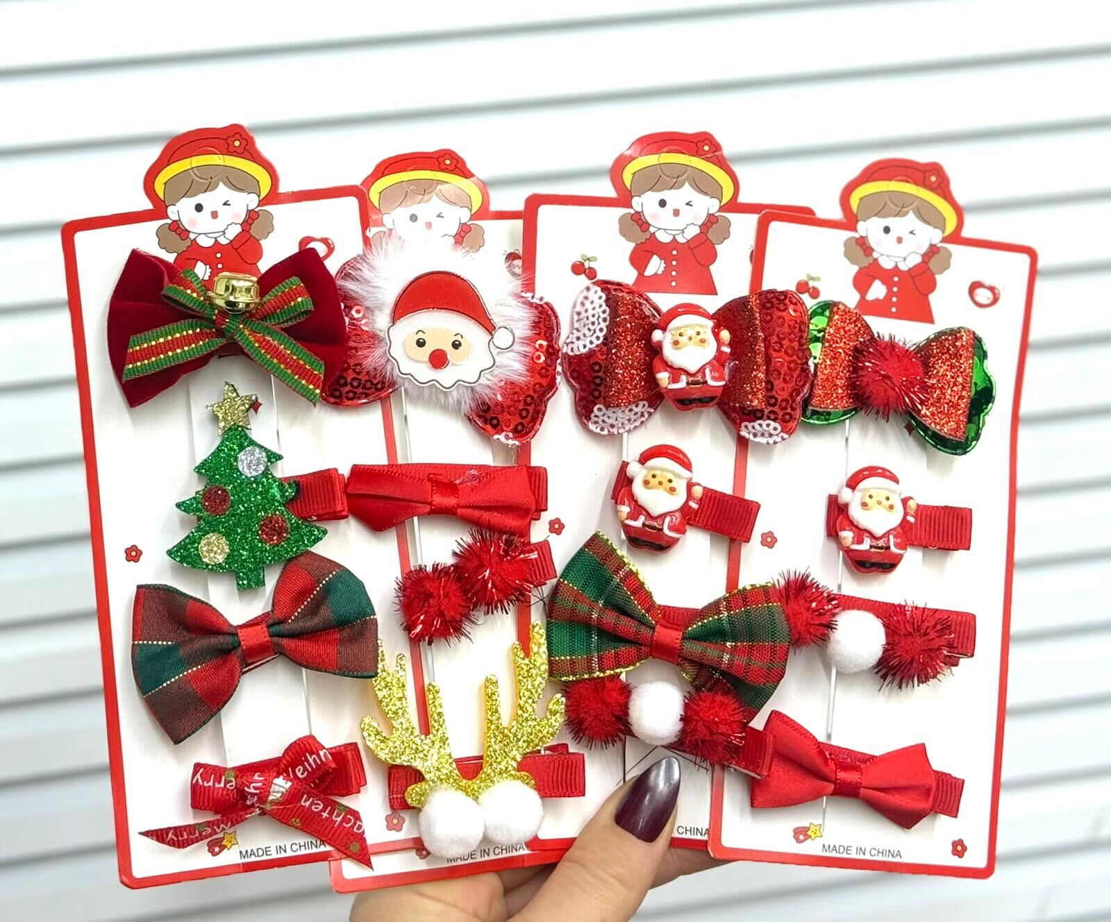 4'lü Yılbaşı Temalı Yan  Toka 12 Adet