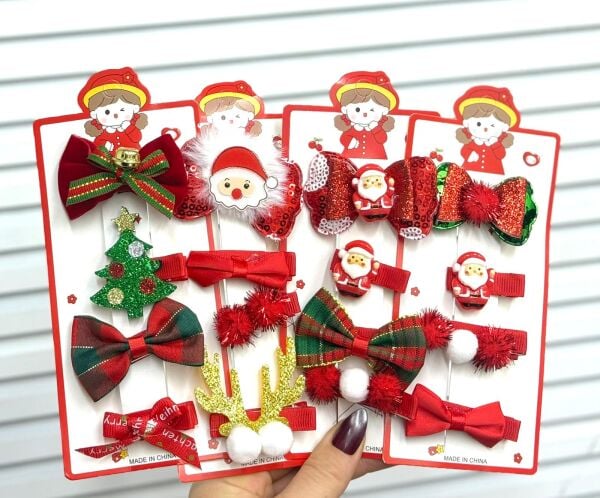 4'lü Yılbaşı Temalı Yan  Toka 12 Adet