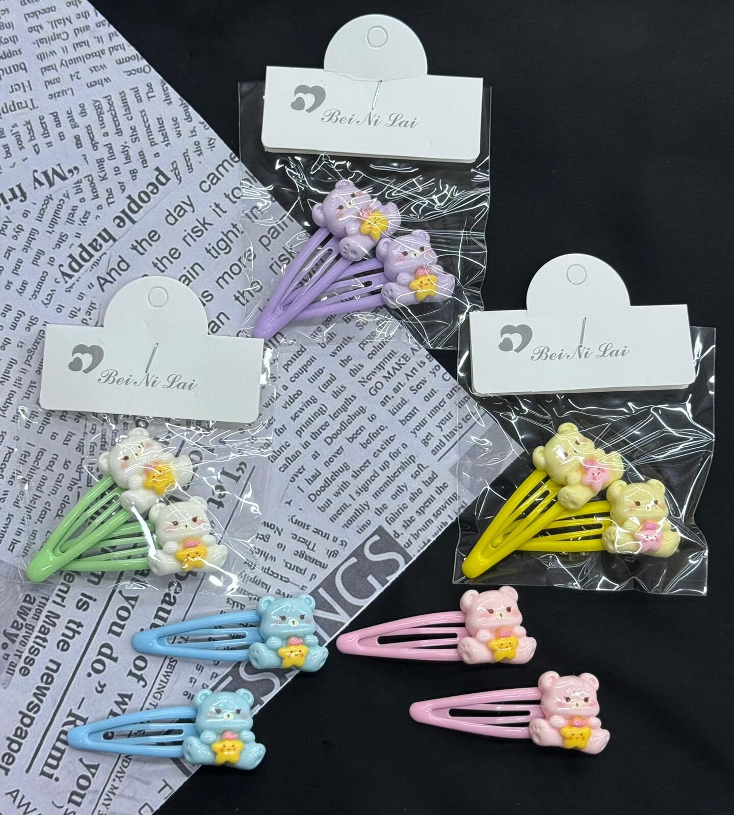 2'li Sevimli Karakterli Toka 10 Adet