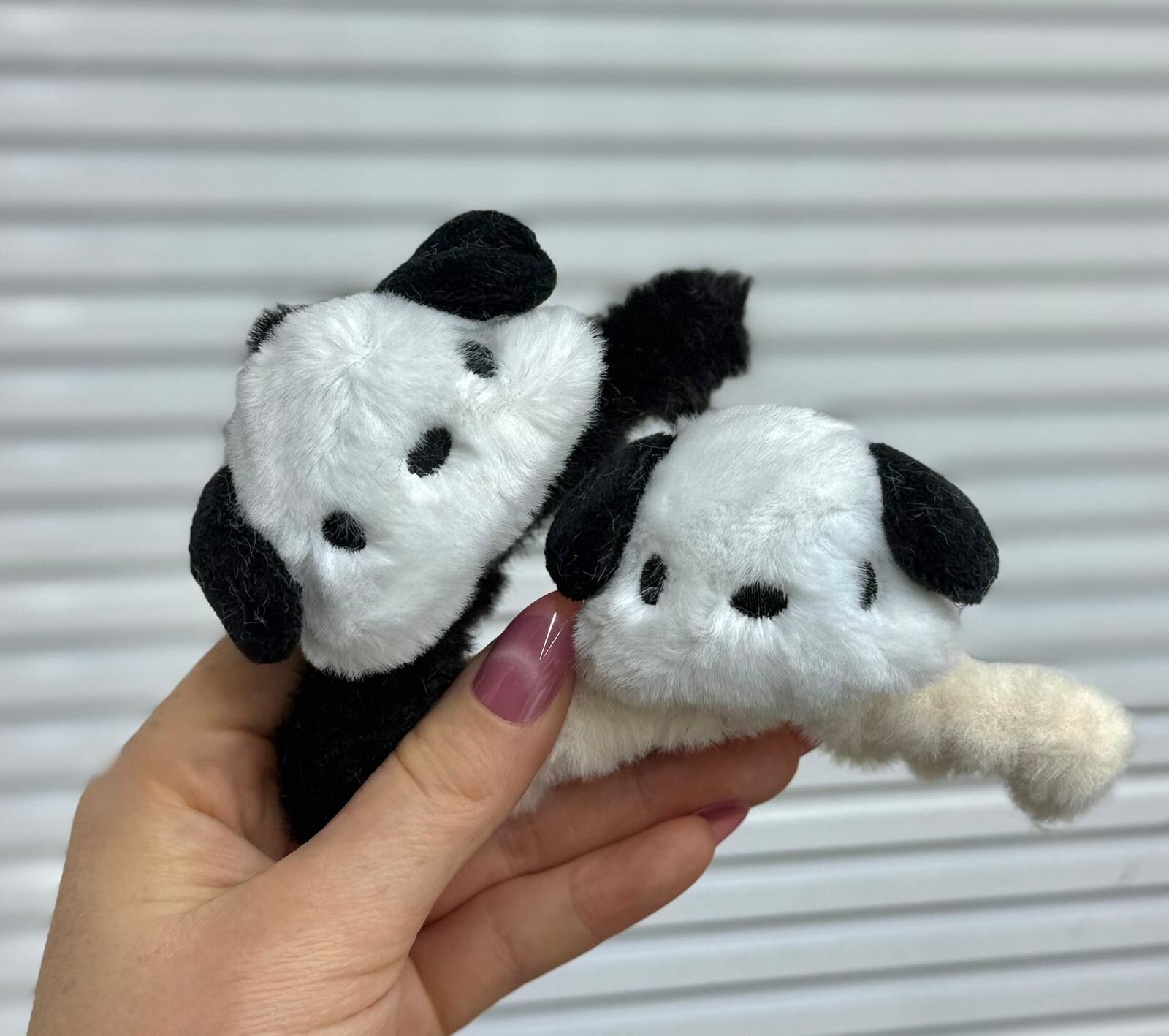 Sevimli Köpek  Peluş Mandal Toka 12 Adet