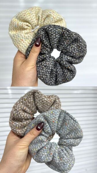 Örgü Simit Lastik Toka 12 Adet