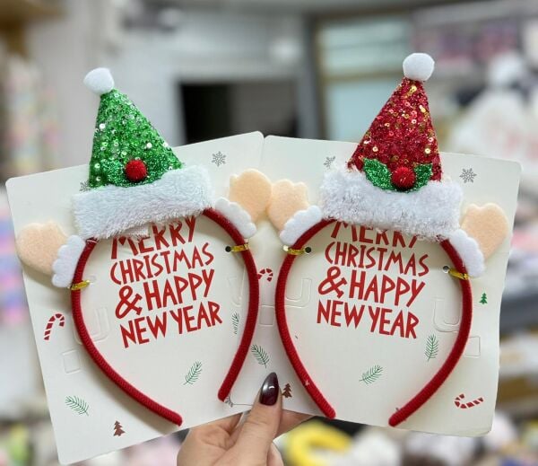 Yılbaşı Parti Tacı | Merry Christmas 12 Adet