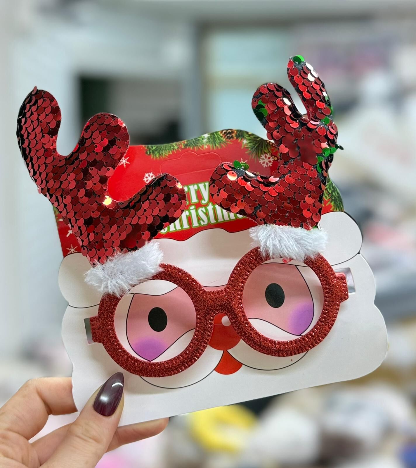 Yılbaşı Parti Gözlüğü | Merry Christmas  12 Adet