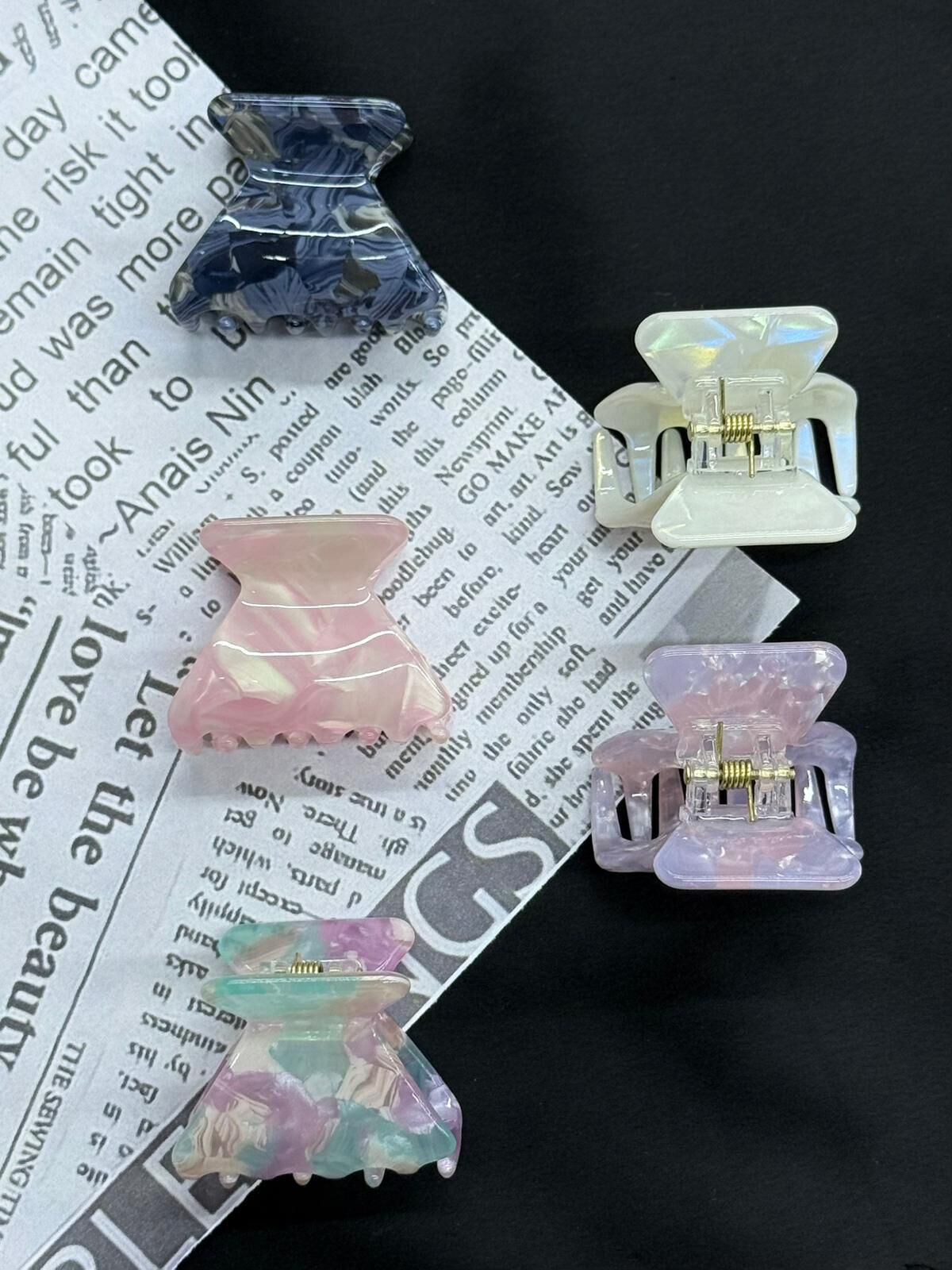 Küçük Kemik Mandal Toka 12 Adet