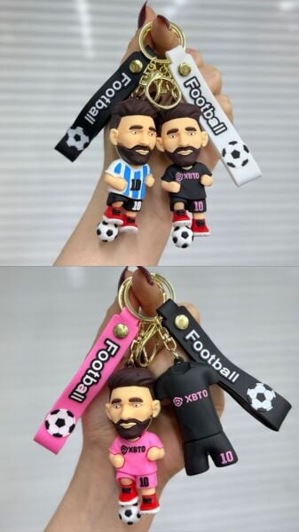 Sevimli Karakterler Silikon Anahtarlık 12 Adet