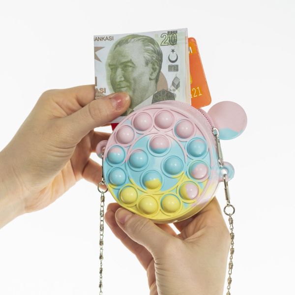Mİni Popit Bozuk Para Çantası