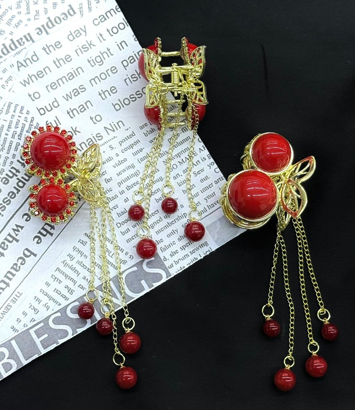 Taşlı Metal  Mandal  Toka 12 Adet