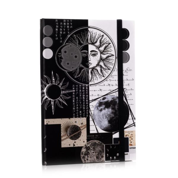 Astroloji Tasarımlı Lastikli Defter