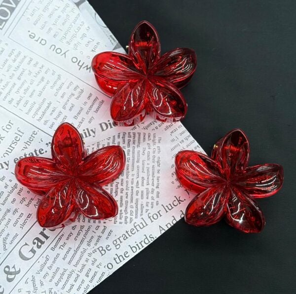 Küçük Lotus Mandal Toka 12 Adet (6cm)