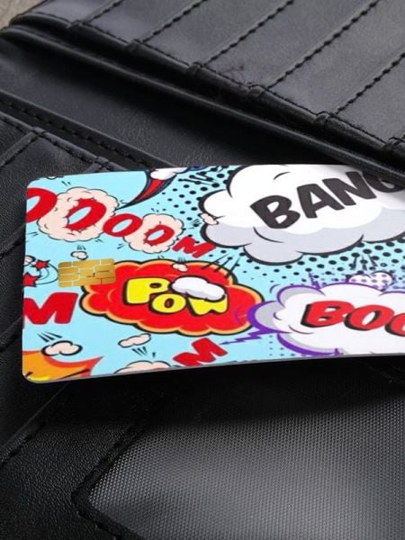 Boom 2 Kredi Kartı Kaplama Stickeri Papara, Tosla, Kredi Kartı Için Uyumlu