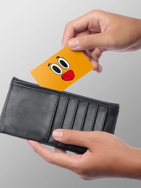 Darwin Kredi Kartı Kaplama Stickeri Papara, Tosla, Kredi Kartı Için Uyumlu