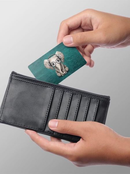 Fil Kredi Kartı Kaplama Stickeri Papara, Tosla, Kredi Kartı Için Uyumlu