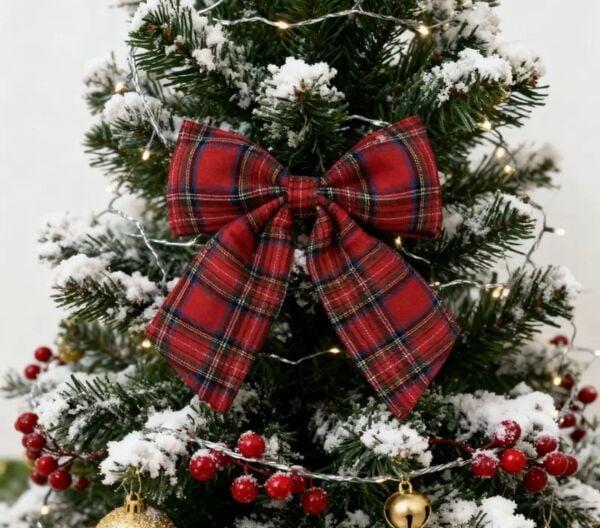 Yılbaşı Temalı Fiyonklu  Toka 12 Adet