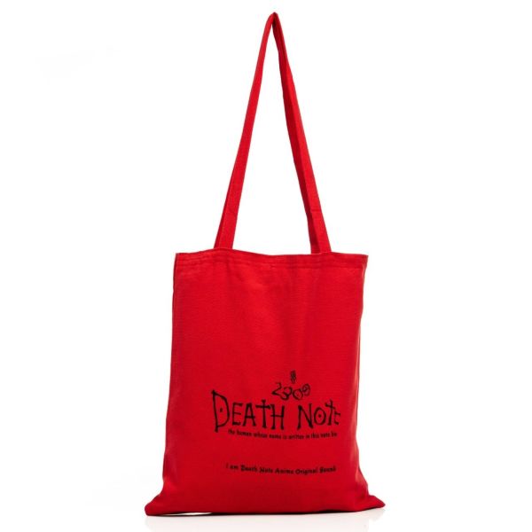 Death Note Yazılı Gabardin Bez Çanta