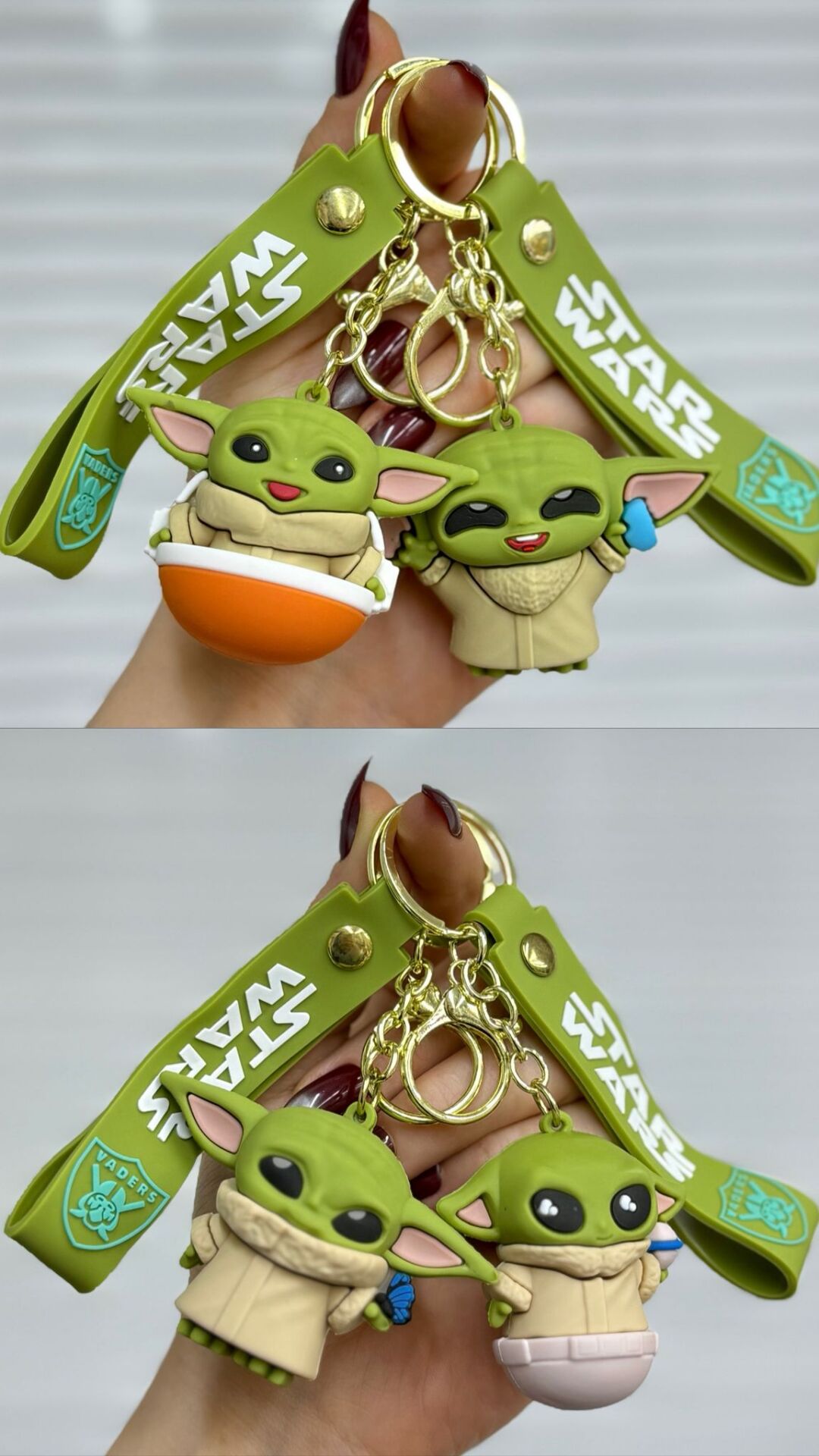 Sevimli Karakterler Silikon Anahtarlık 12 Adet