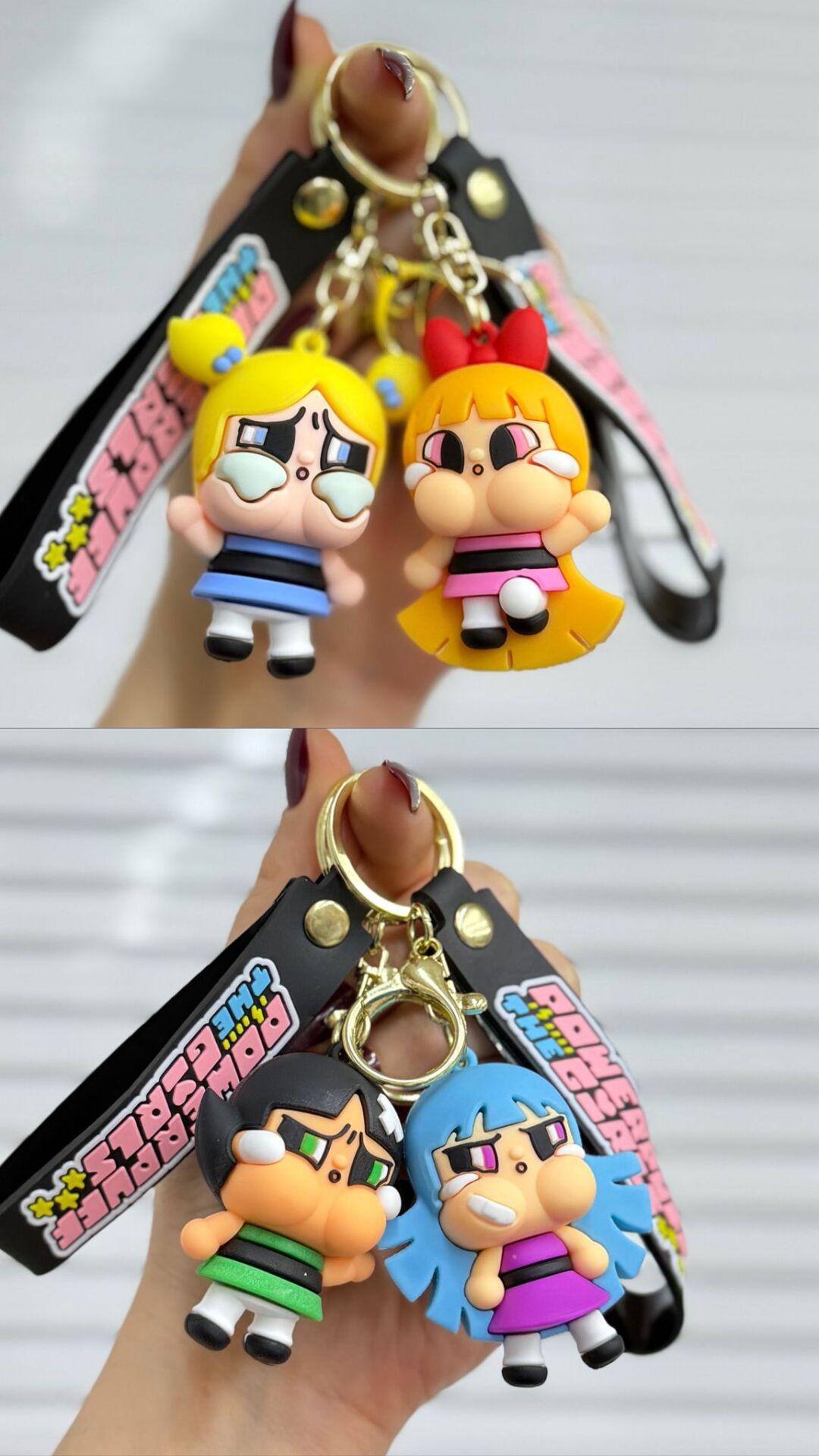 Sevimli Karakterler Silikon Anahtarlık 12 Adet