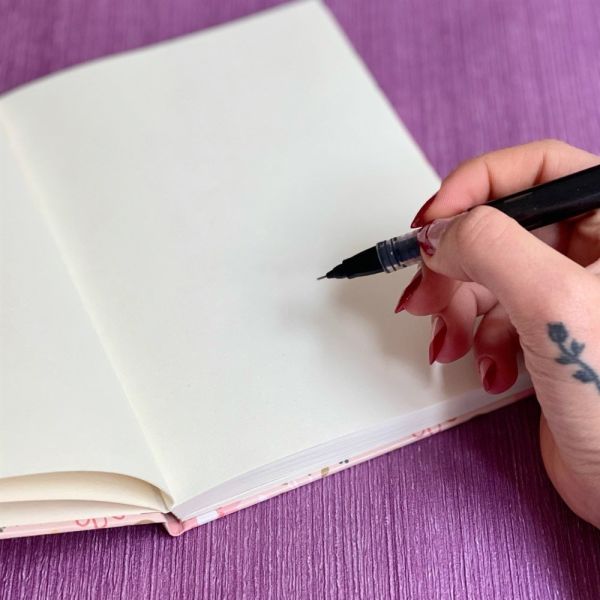 Good Vibes Only Tasarımlı Lastikli Defter