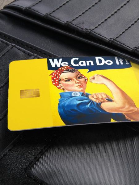 Wecan Kredi Kartı Kaplama Stickeri Papara, Tosla, Kredi Kartı Için Uyumlu