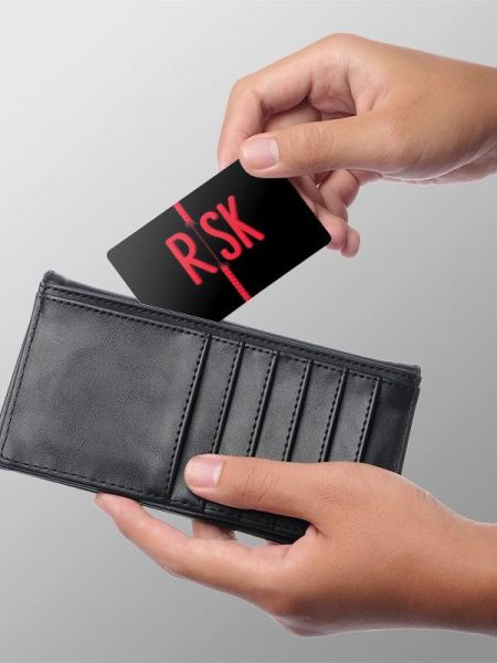 Risk Kredi Kartı Kaplama Stickeri Papara, Tosla, Kredi Kartı Için Uyumlu
