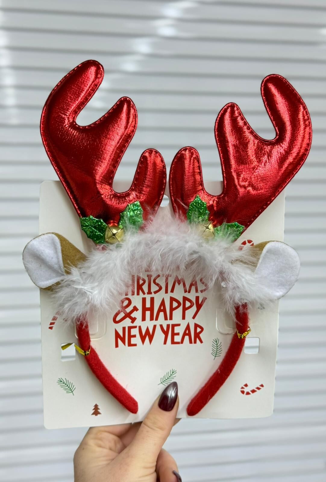 Yılbaşı Parti Tacı | Merry Christmas 12 Adet