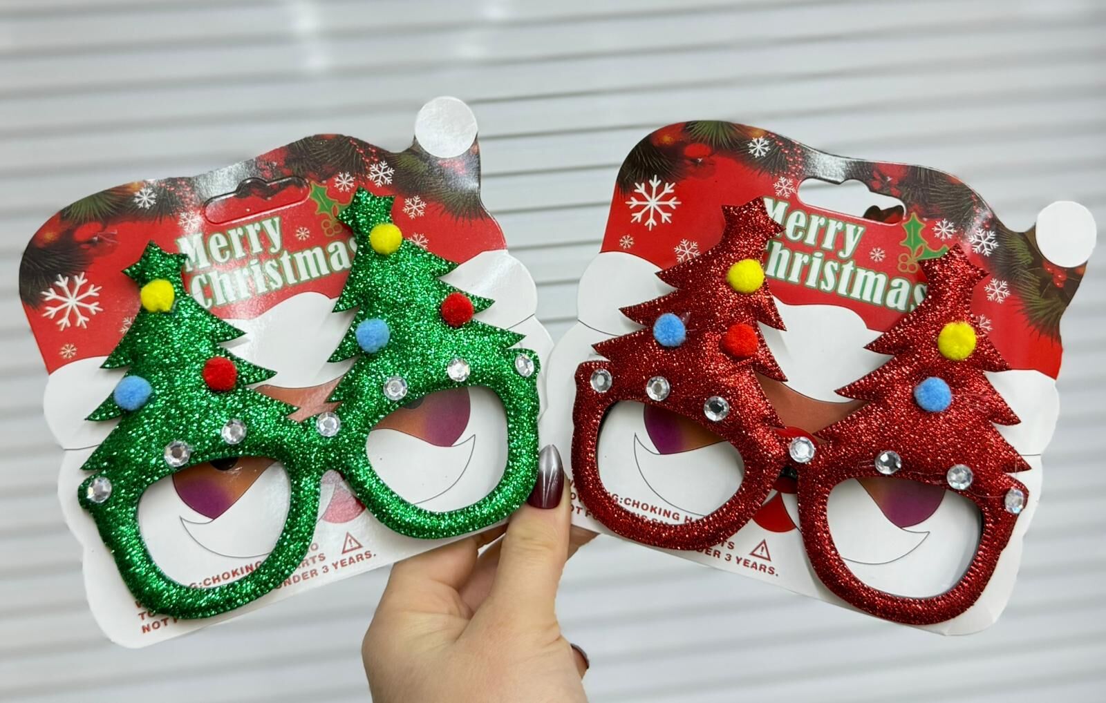 Yılbaşı Parti Gözlüğü | Merry Christmas  12 Adet