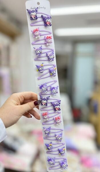 Sevimli Karakter  çıt çıt Toka 10 Adet