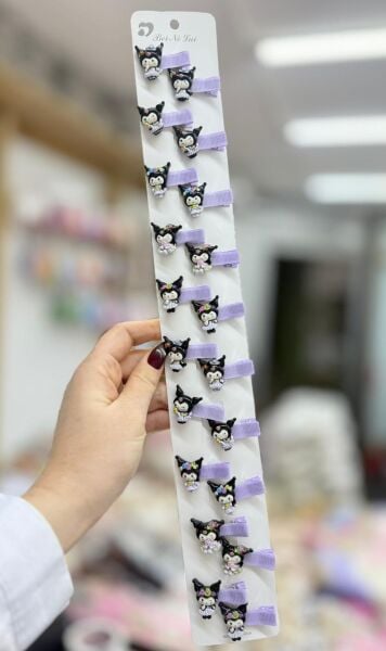 Sevimli Karakter Klips Toka 10 Adet