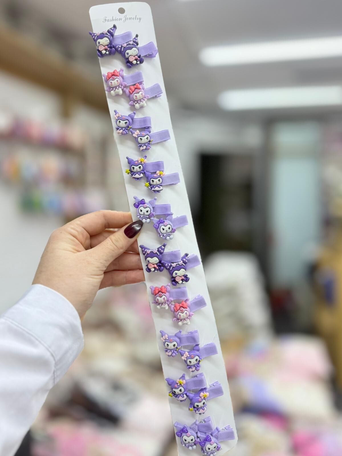 Sevimli Karakter Klips Toka 10 Adet